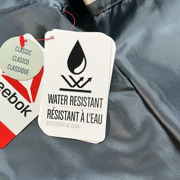 Reebok Black Windbreaker Jacket - Picture 7 of 8